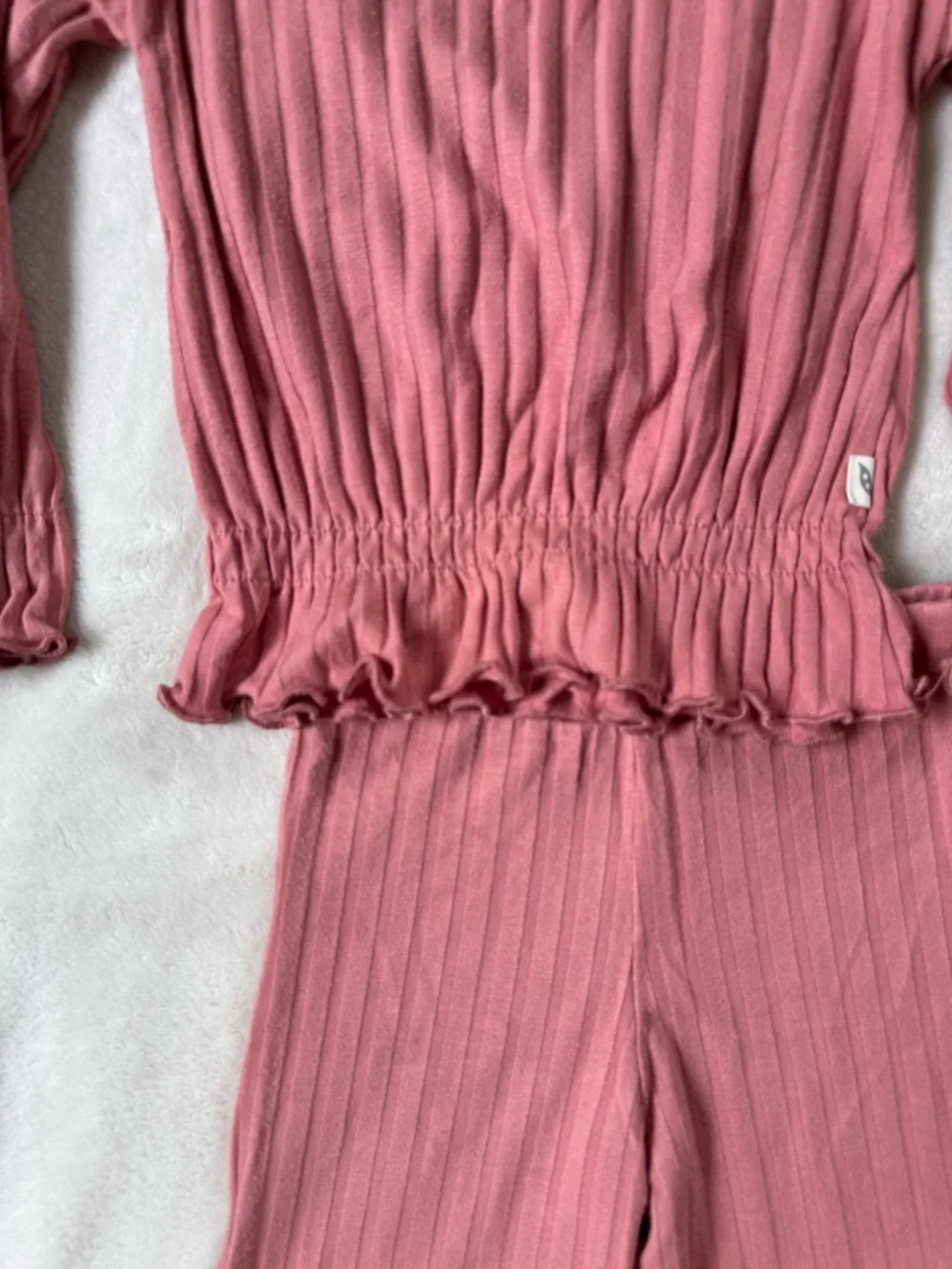 Easy Peasy Ribbed Two-Piece Lounge Set - Picture 2 of 2